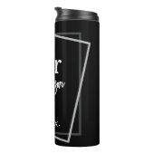 Hochzeitsgeschenk für Ehemann und Personalisiert Thermosbecher (Nach rechts gedreht)