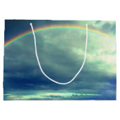 Hochzeitsgeschenk für endlose Liebe Große Geschenktüte (Rückseite)