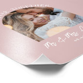 Hochzeitsgeschenk für Foto in Rosa Wohngestaltung (Ecke)