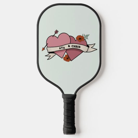 Hochzeitsgeschenk für Pickleball Schläger (Vorderseite)