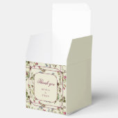 Hochzeitsgeschenk für Vintage Rose Geschenkschachtel (Geöffnet)