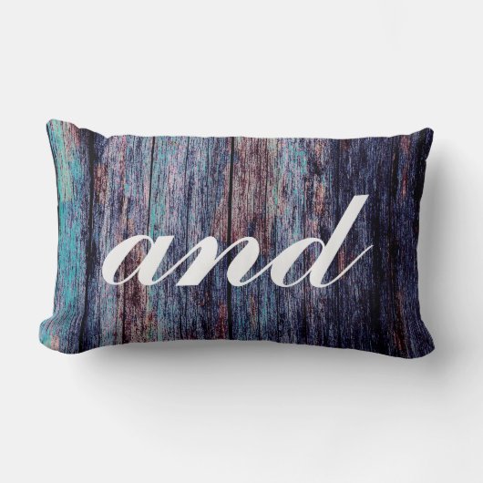 Hochzeitsgeschenk Herr und Frau Newlywed Lendenkissen (Vorderseite)