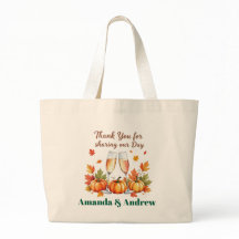 Hochzeitsgeschenk im Herbst, personalisiert