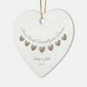 Hochzeitsgeschenk in Cornisch Keramik Ornament (Links)