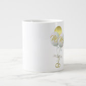 Hochzeitsgeschenk - Jumbo-Tasse (Vorderseite)