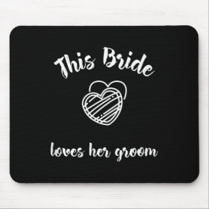 Hochzeitsgeschenk Junggeselinnen-Abschied Honeymoo Mousepad