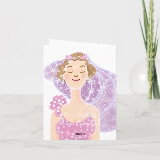 Hochzeitsgeschenk Karte (Rückseite)