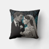 Hochzeitsgeschenk Kissen (Rückseite)