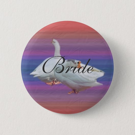 Hochzeitsgeschenk, Knopf der Braut oder des Bräuti Button (Vorderseite)