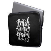 Hochzeitsgeschenk Laptopschutzhülle (Vorderseite Links)