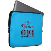 Hochzeitsgeschenk Laptopschutzhülle (Vorne Rechts)