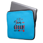 Hochzeitsgeschenk Laptopschutzhülle (Vorderseite Links)