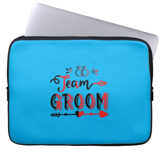 Hochzeitsgeschenk Laptopschutzhülle (Vorderseite)
