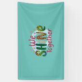 Hochzeitsgeschenk machen wir zusammen banner (Vertikal)