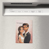 Hochzeitsgeschenk Magnet (In Situ (Geschirrspüler))