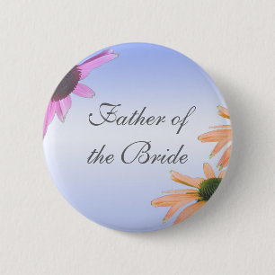 Hochzeitsgeschenk, märchenhafte Blume Button
