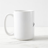 Hochzeitsgeschenk mit monogrammierten Initialen al Kaffeetasse (Links)