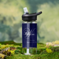 Hochzeitsgeschenk Modernes Chic Monogram Cool