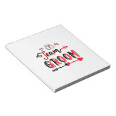 Hochzeitsgeschenk Notizblock (angewinkelt)