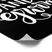 Hochzeitsgeschenk Poster (Ecke)