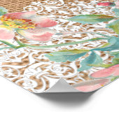 Hochzeitsgeschenk-Poster Poster (Ecke)