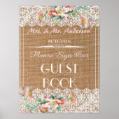 Hochzeitsgeschenk-Poster Poster (Vorne)