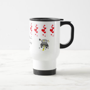 Hochzeitsgeschenk-Reise-Tasse Vorlage Reisebecher