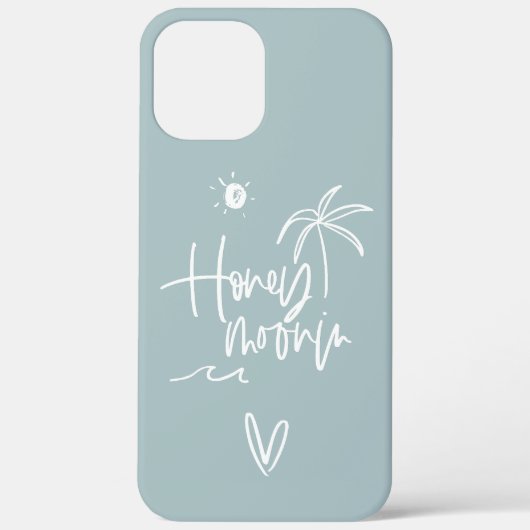 Hochzeitsgeschenk Strand der Palme Case-Mate iPhone Hülle (Rückseite)