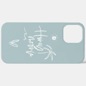 Hochzeitsgeschenk Strand der Palme Case-Mate iPhone Hülle (Rückseite / Rechts)