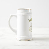 Hochzeitsgeschenk-Tasse Bierglas (Links)
