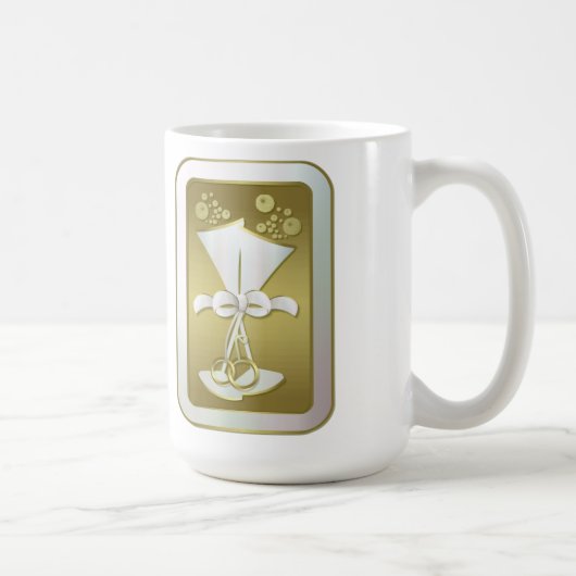 Hochzeitsgeschenk-Tasse Kaffeetasse (Rechts)