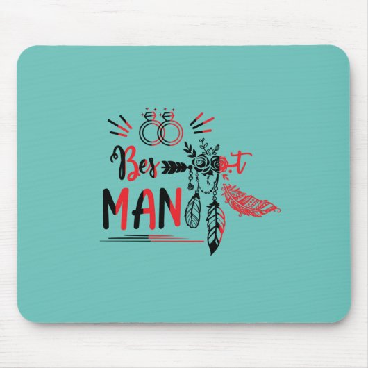 Hochzeitsgeschenk - Trauzeuge Mousepad (Vorne)