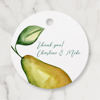 Hochzeitsgeschenkanhänger Country Pear Geschenkanhänger