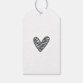 Hochzeitsgeschenkanhänger Geschenkanhänger (Rückseite)