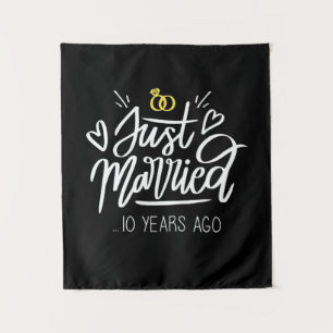 Hochzeitsgeschenke 10. Hochzeitstag Wandteppich