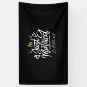 Hochzeitsgeschenke | 20. Hochzeitstag Banner (Vertikal)
