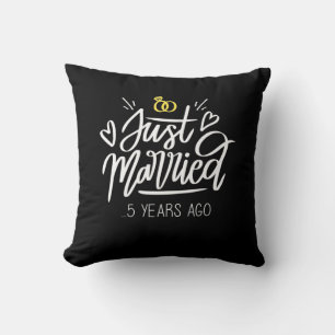 Hochzeitsgeschenke   5. Hochzeitsjubiläum Kissen