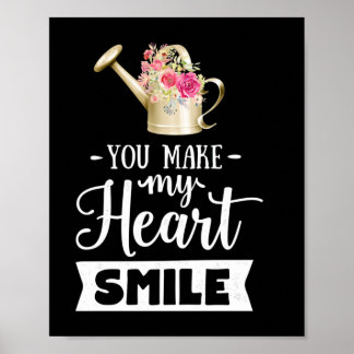 Hochzeitsgeschenke | Du bringst mein Herz zum Läch Poster