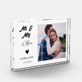 Hochzeitsgeschenke für ein Brautparty für Paare Fotoblock (Links)