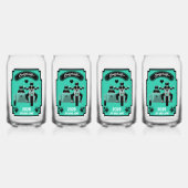 Hochzeitsgeschenke für Motorräder Dosenglas (Hinten)