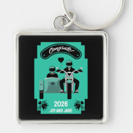 Hochzeitsgeschenke für Motorräder Schlüsselanhänger