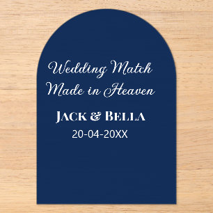 Hochzeitsgeschenke himmelhoch jauchzende Hochzeit  Acryleinladungen