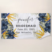 Hochzeitsgeschenke Junggeselinnen-Abschied Geschen Strandtuch (Vorderseite)