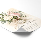 Hochzeitsgeschenke-Kollektion Poster (Ecke)