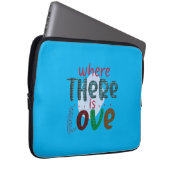 Hochzeitsgeschenke | LIEBE Laptopschutzhülle (Vorne Rechts)