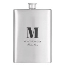 Hochzeitsgeschenke Monogram Trauzeuge