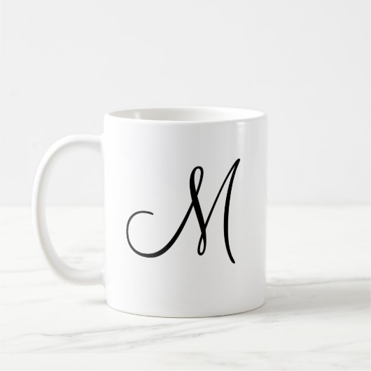 Hochzeitsgeschenke Tasse Monogramme (Links)