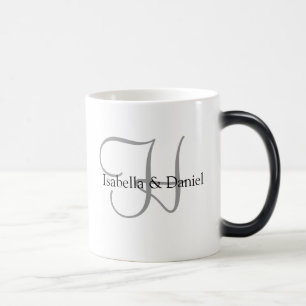 Hochzeitsgeschenke Tasse Monogramme