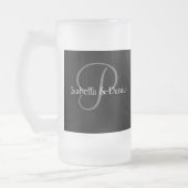 Hochzeitsgeschenke Tasse Monogramme (Links)