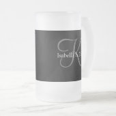 Hochzeitsgeschenke Tasse Monogramme (VorderseiteRechts)
